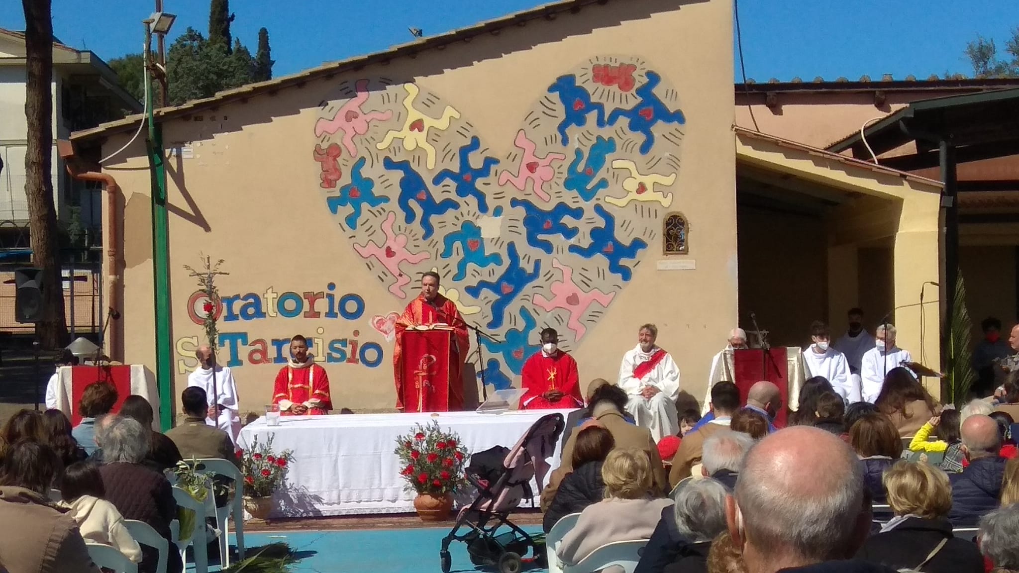 Oratorio San Tarcisio Quarto Miglio Roma Messa Don Francesco