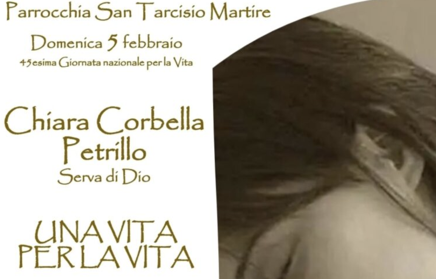 Chiara Corbella Petrillo testimonianza parrocchia San Tarcisio Quarto Miglio Roma